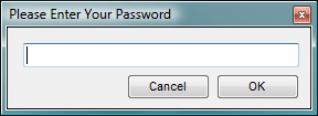Enter Password Prompt